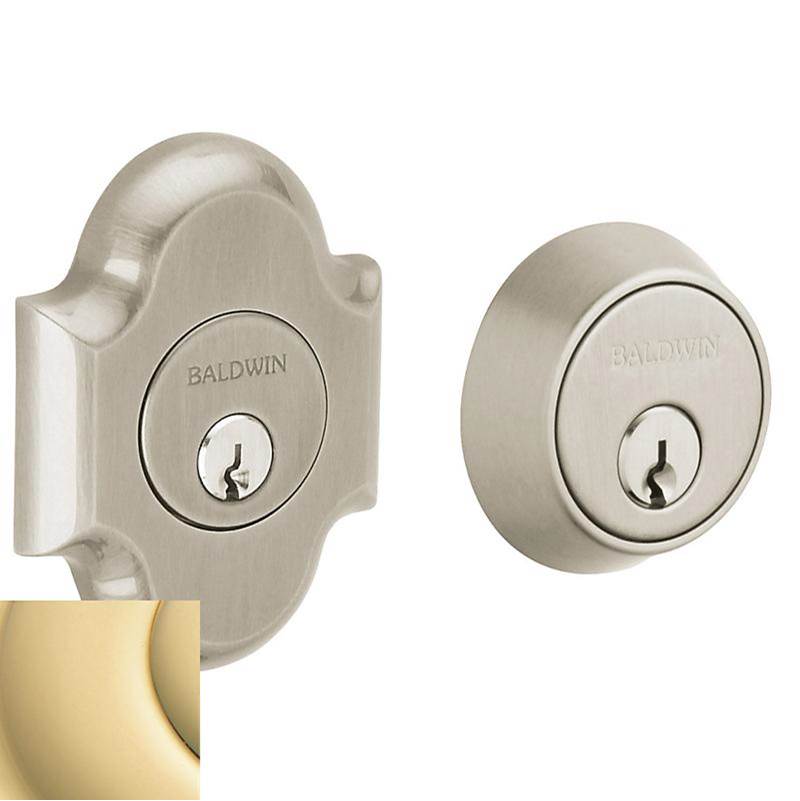 Baldwin - BOULDER ADJ DEADBOLT - Non-Lacquered Brass