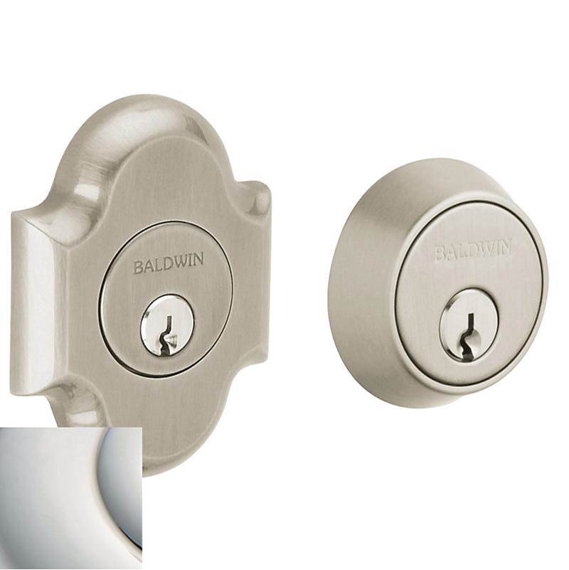 Baldwin - 8253 BOULDER ADJ DEADBOL - Lifetime Polished Nickel