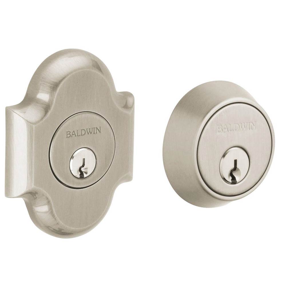 Baldwin - BOULDER ADJ DEADBOLT - Lifetime Satin Nickel