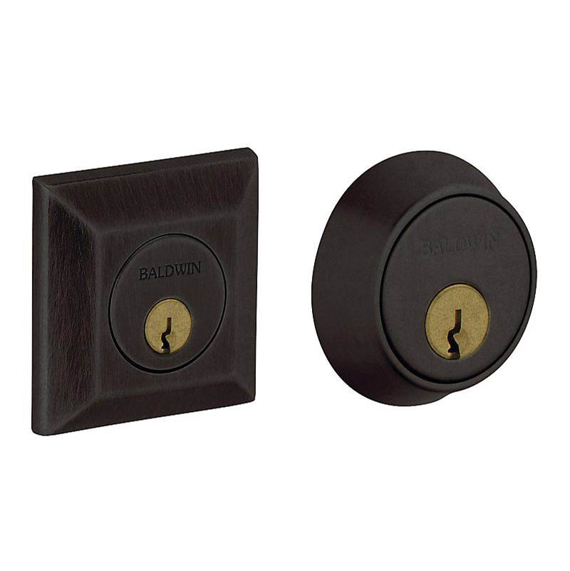Baldwin - CODY ADJ DEADBOLT - Distressed Oil-Rubbed Bronze