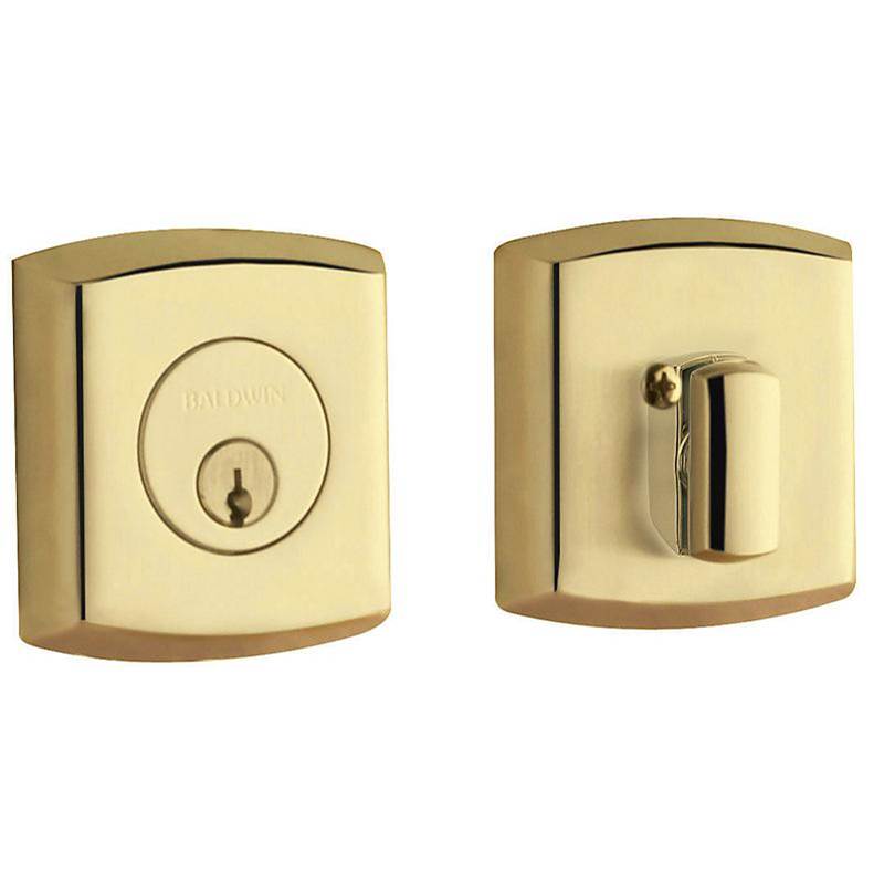 Baldwin - 8285 SOHO ADJ DEADBOLT - Lifetime Polished Brass