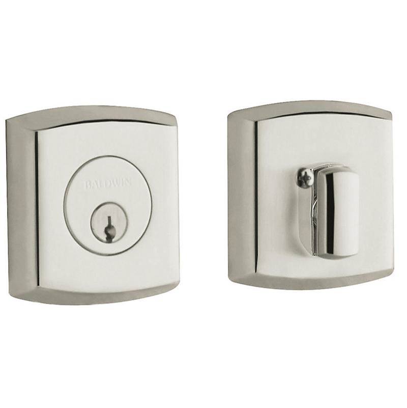 Baldwin - 8285 SOHO ADJ DEADBOLT - Lifetime Polished Nickel