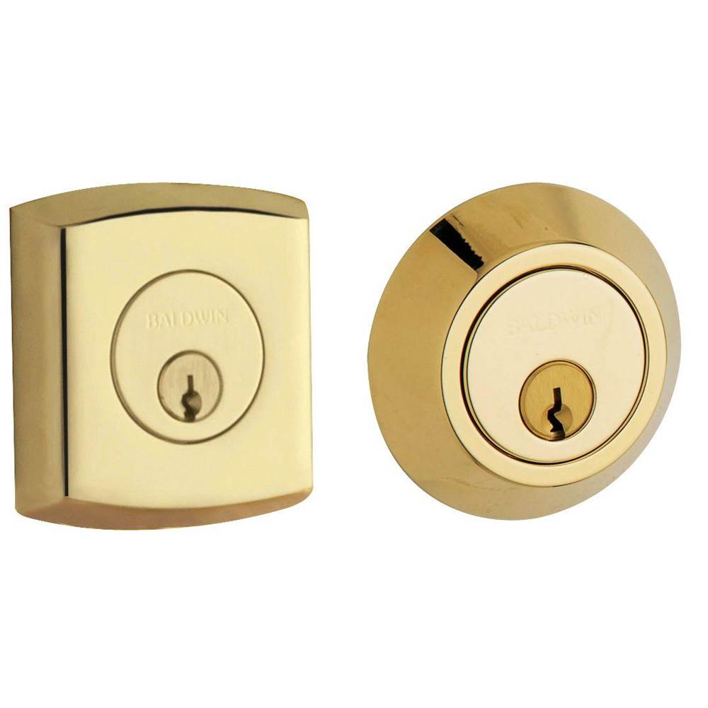 Baldwin - 8286 SOHO ADJ DEADBOLT - Non-Lacquered Brass
