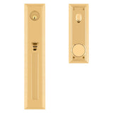 Tremont Full Escutcheon - Emergency Egress - Single Cylinder less knob