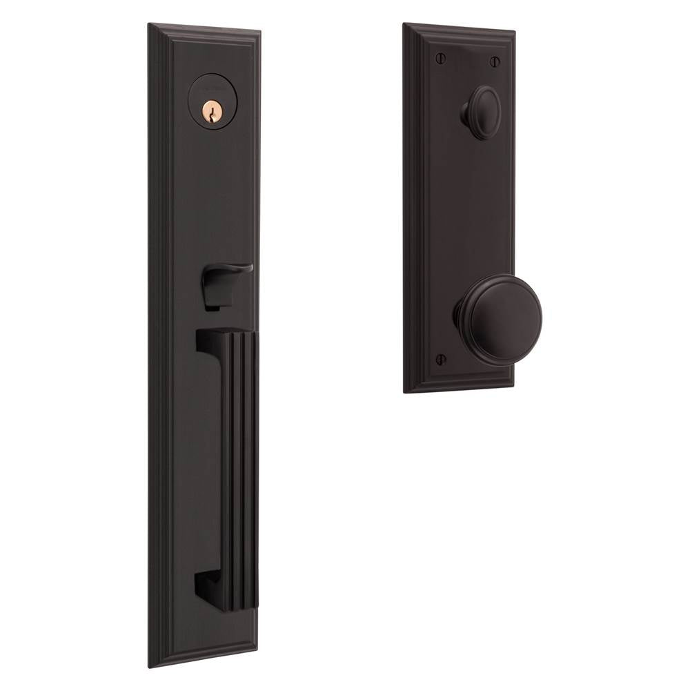 Baldwin - Tremont Full Escutcheon - Emergency Egress - Single Cylinder less knob - Oil Rubbed Bronze
