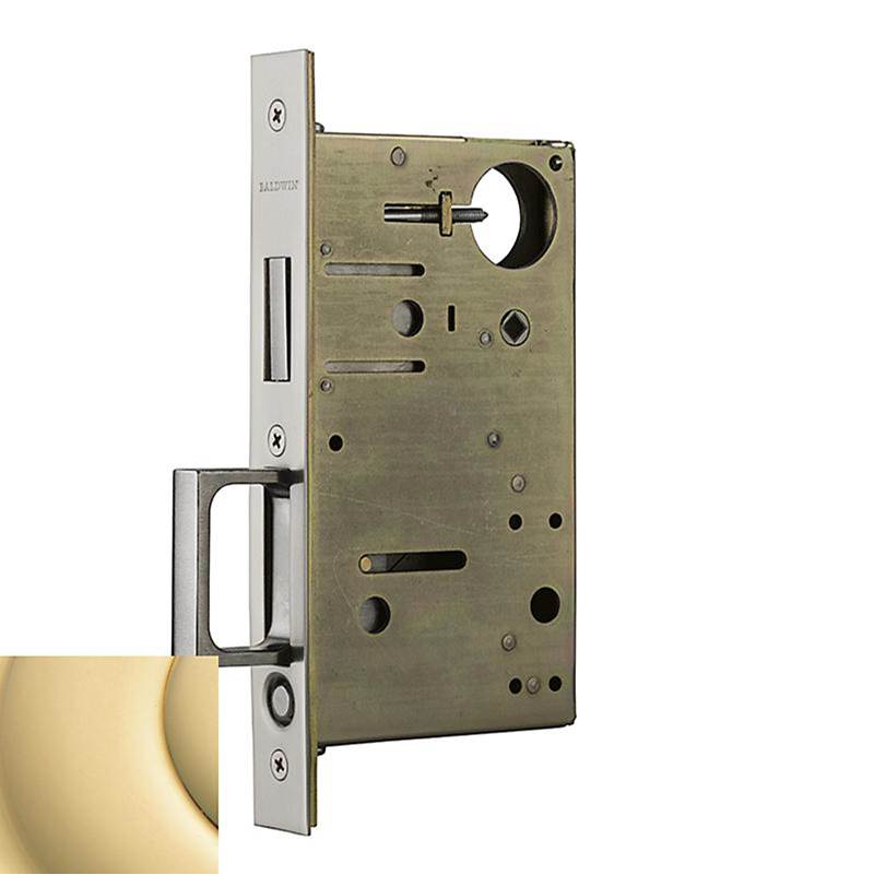 Baldwin - 8602 PCKT DR PULL 2.75IN - Non-Lacquered Brass