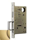 Baldwin - 8602 PCKT DR PULL 2.75IN - Satin Brass and Brown