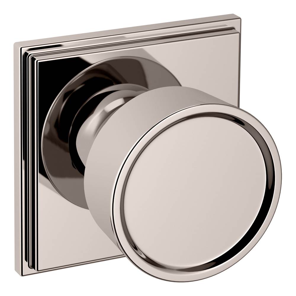 Baldwin - K007 FULL DMY KNB 2-3/8 - Polished Nickel,Lifetime Finish
