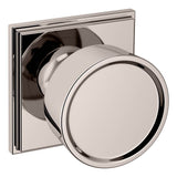 Baldwin - K008 PASS KNB 2-3/8 - Polished Nickel,Lifetime Finish