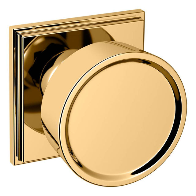 Baldwin - K009 FULL DMY KNB 2-3/8 - Non Lacquered Brass