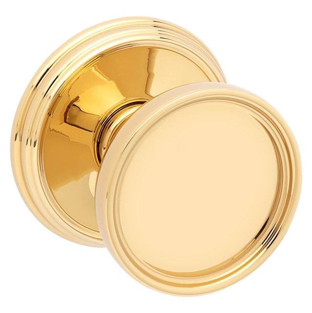 Baldwin - K012 PRIV KNB 2-3/8 SET 003 - Lifetime Polished Brass