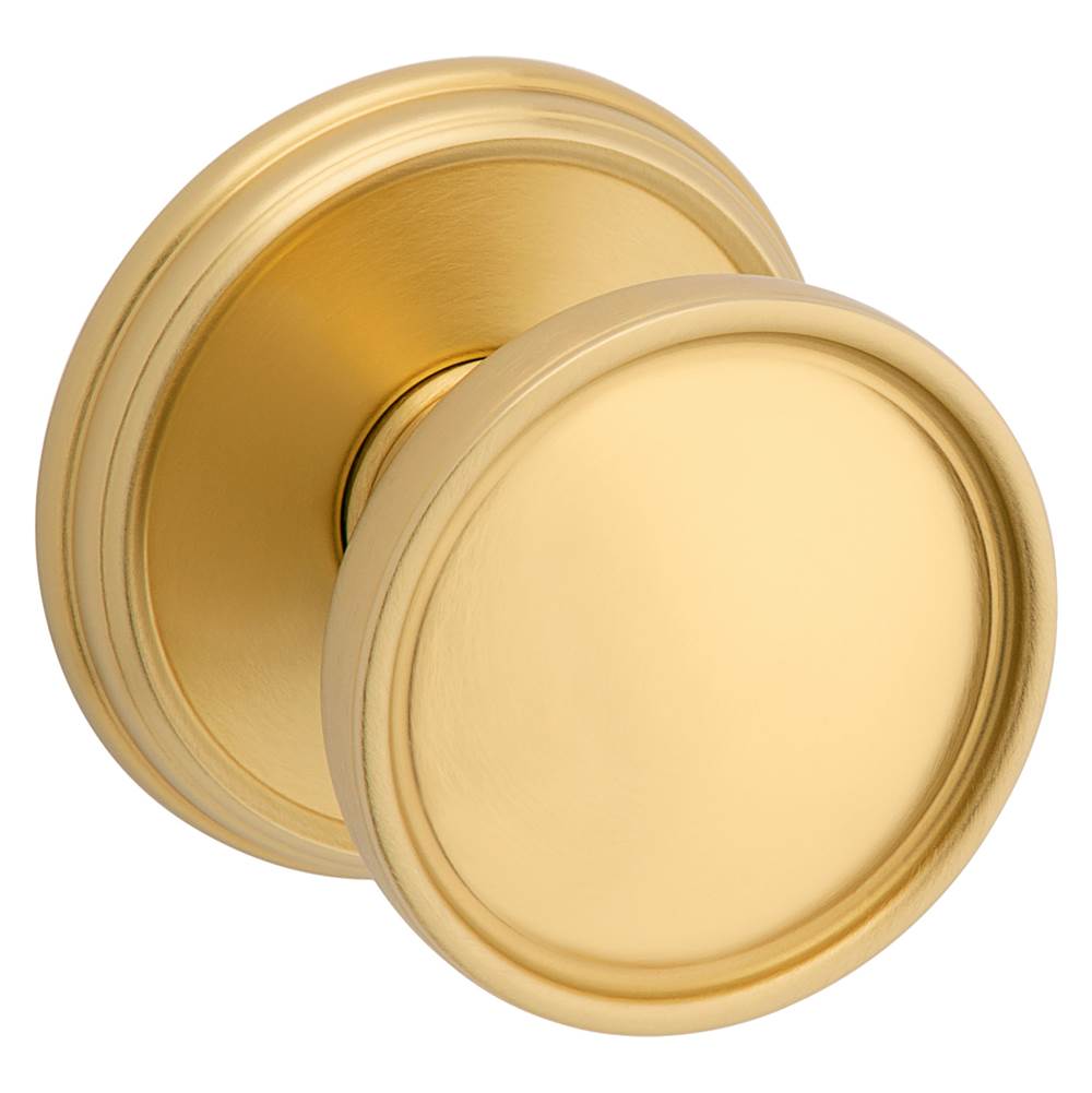Baldwin - K012 HALF DMY KNB 2-3/8 SET 044 - Liefetime Satin Brass