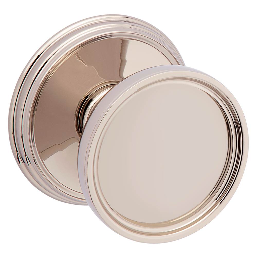Baldwin - K012 PASS KNB 2-3/8 SET 055 - Polished Nickel,Lifetime Finish