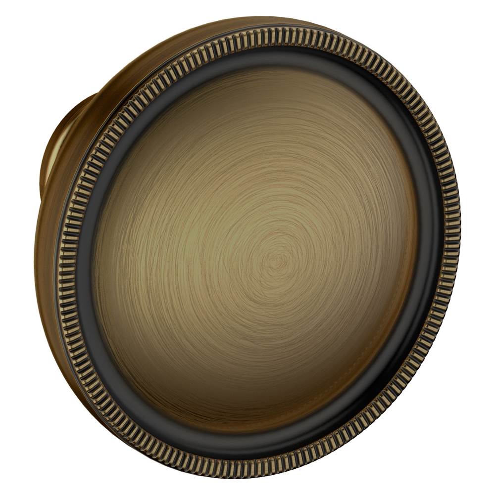 Baldwin - K013 KNBXLESS ROSE PAIR 050 - Satin Brass,Black