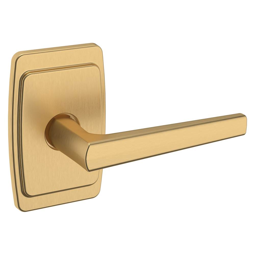 Baldwin - L024 PASS LVR 2-3/8 SET 033 - Vintage Brass