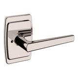 Baldwin - L024 PRIV LVR 2-3/8 - Polished Nickel,Lifetime Finish