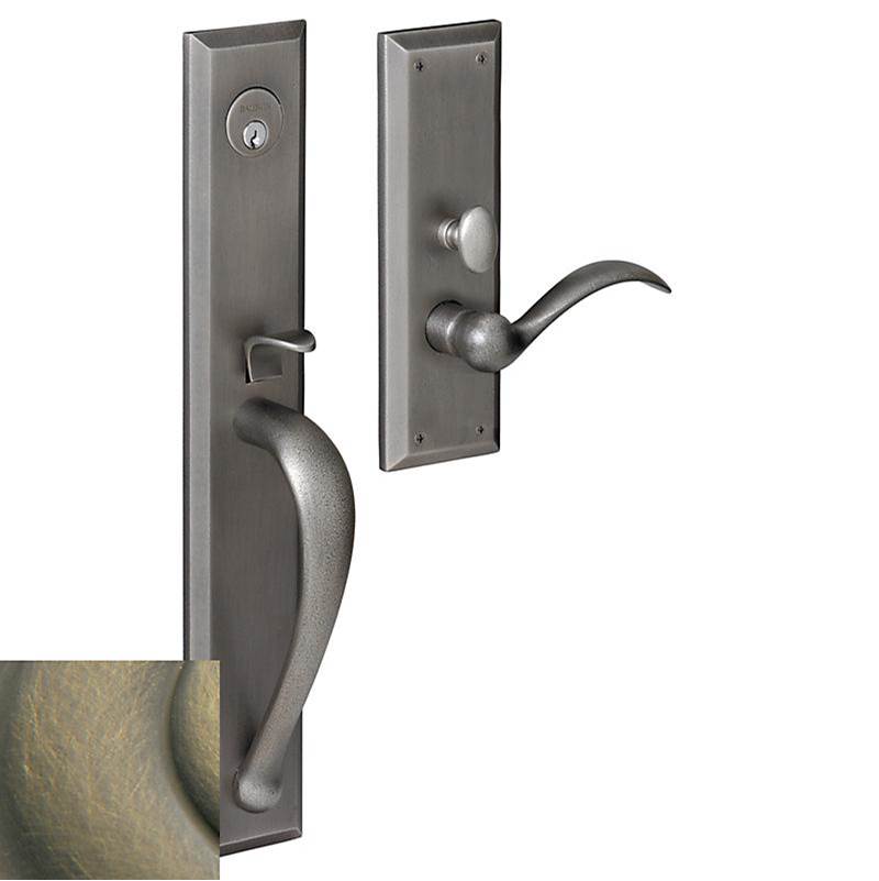 Baldwin - M504 CODY O/S ONLY 050 - Satin Brass and Black