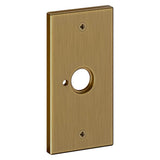 Baldwin - R052 PRIV ROSE PAIR 050 - Satin Brass,Black