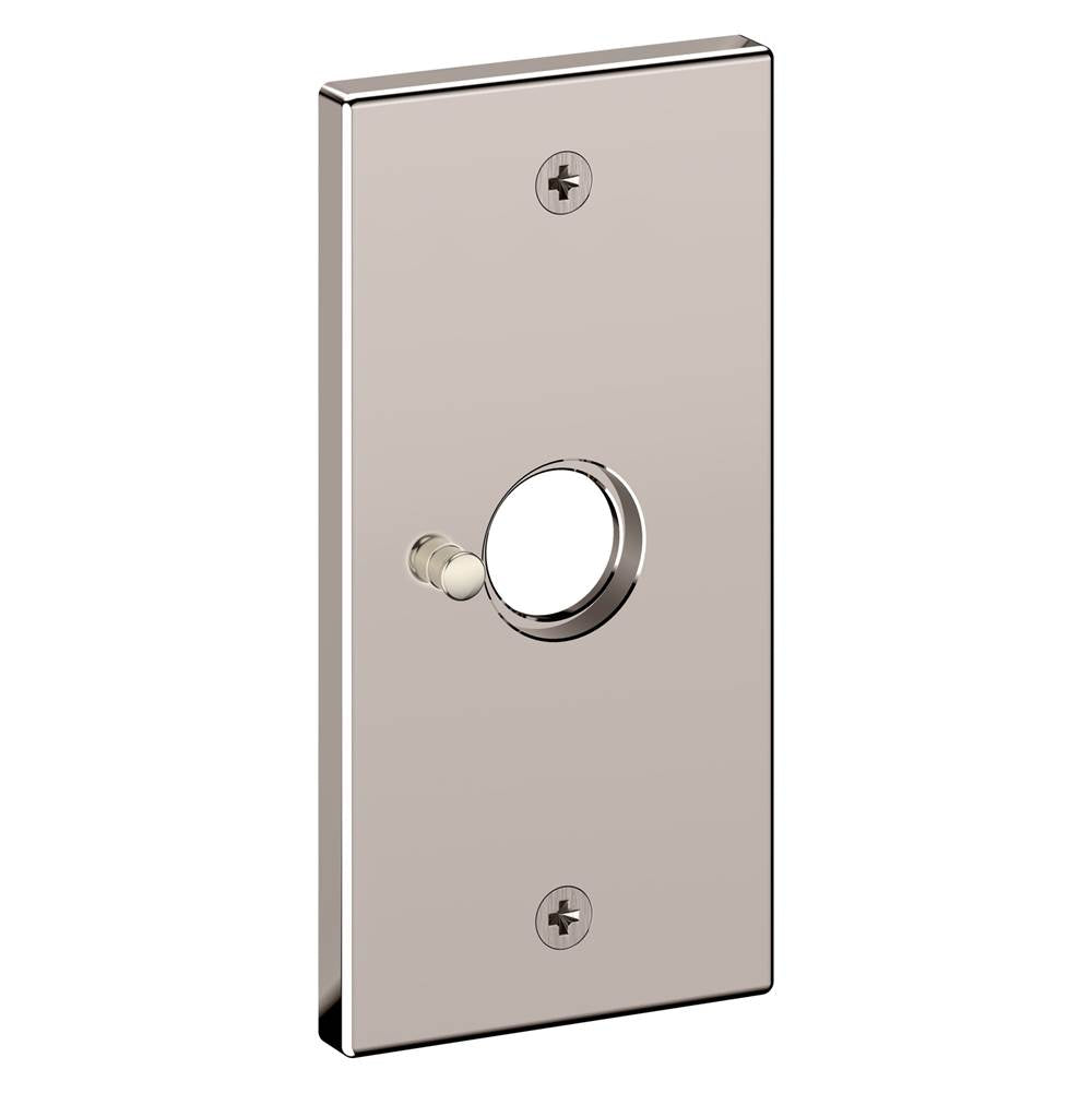 Baldwin - R052 PRIV ROSE PAIR 055 - Polished Nickel,Lifetime Finish
