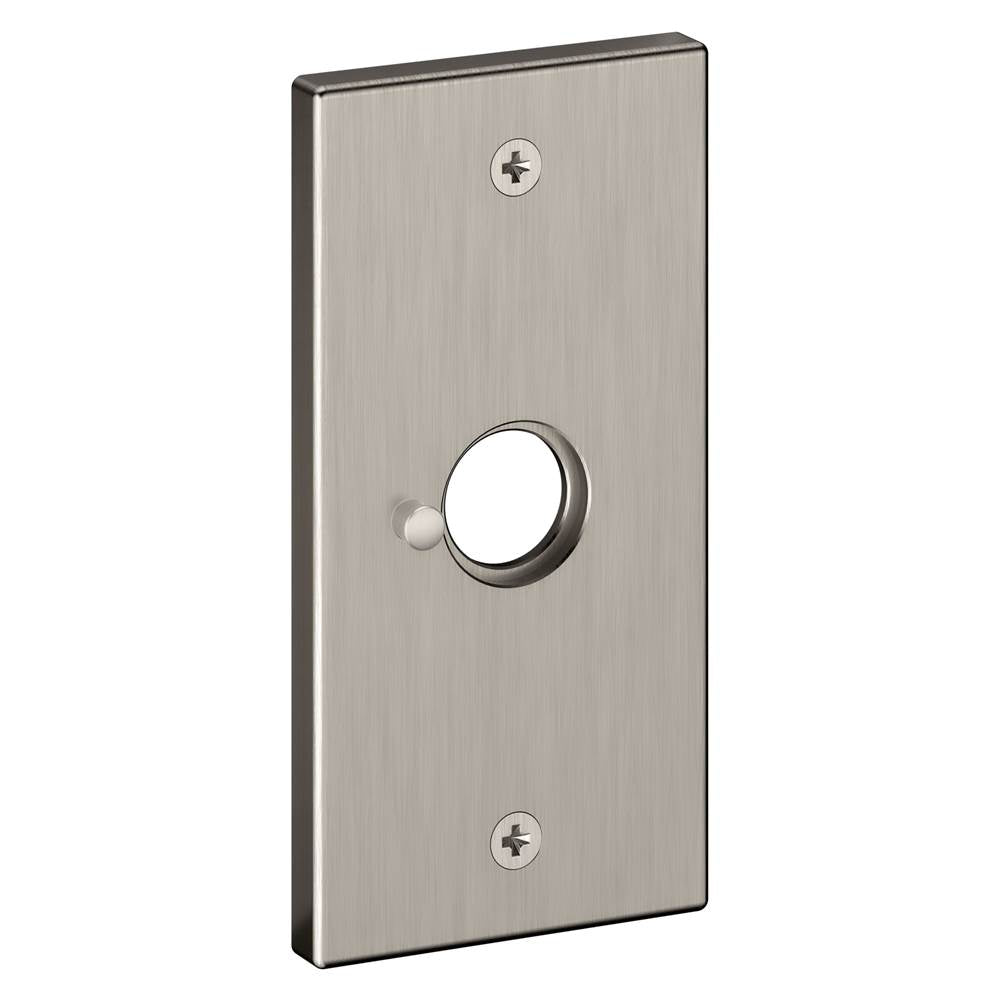 Baldwin - R052 PRIV ROSE PAIR 056 - Satin Nickel,Lifetime Finish