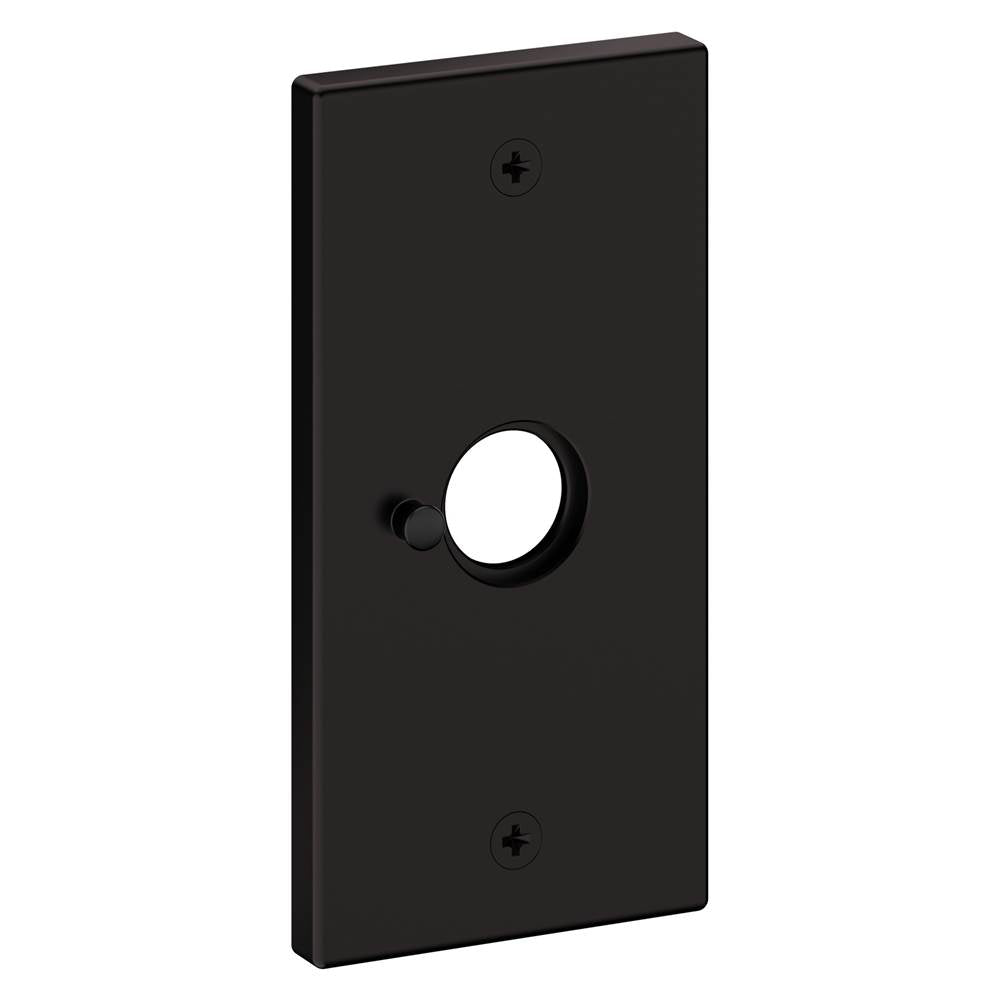 Baldwin - R052 PRIV ROSE PAIR 102 - Oil Rubbed Bronze