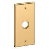Baldwin - R053 PASS ROSE PAIR 031 - Non Lacquered Brass