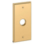 Baldwin - R053 DMY ROSE PAIR 031 - Non Lacquered Brass