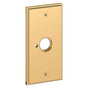 Baldwin - R053 PRIV ROSE PAIR 031 - Non Lacquered Brass