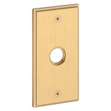 Baldwin - R053 PASS ROSE PAIR 033 - Vintage Brass