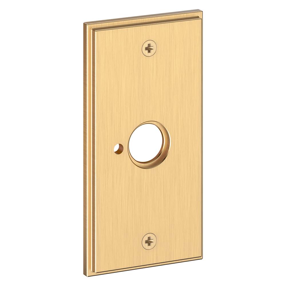 Baldwin - R053 PRIV ROSE PAIR 033 - Vintage Brass