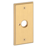 Baldwin - R053 PRIV ROSE PAIR 033 - Vintage Brass