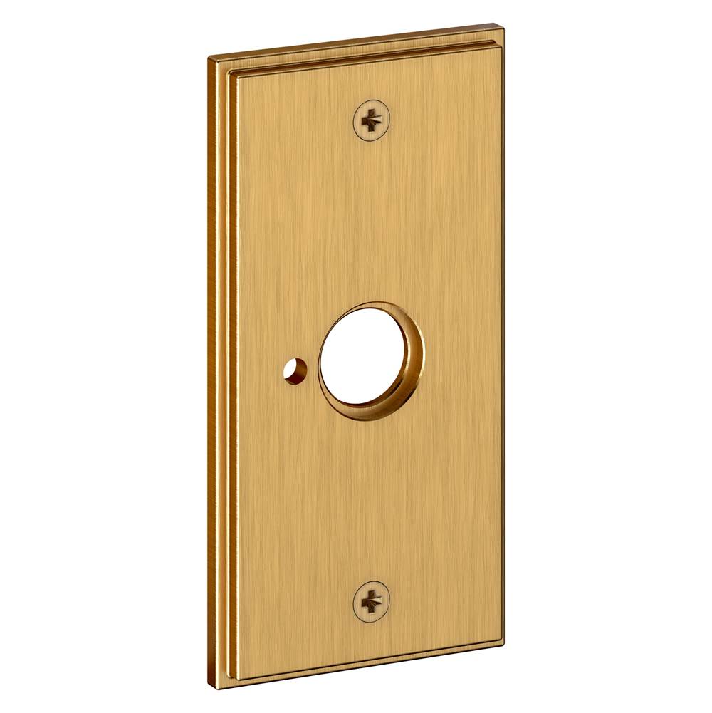 Baldwin - R053 PRIV ROSE PAIR 044 - Liefetime Satin Brass