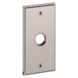 Baldwin - R053 DMY ROSE PAIR 055 - Polished Nickel,Lifetime Finish