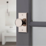 Baldwin - R053 PRIV ROSE PAIR 055 - Polished Nickel,Lifetime Finish