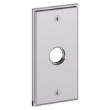 Baldwin - R053 PASS ROSE PAIR 260 - Polished Chrome
