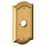 Baldwin - R054 PRIV ROSE PAIR 044 - Liefetime Satin Brass