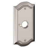 Baldwin - R054 PRIV ROSE PAIR 055 - Polished Nickel,Lifetime Finish