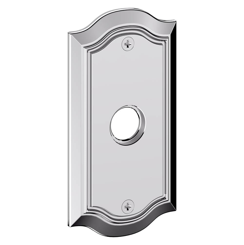 Baldwin - R054 PASS ROSE PAIR 260 - Polished Chrome