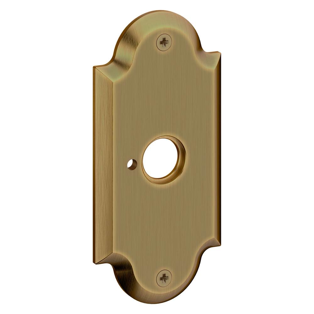 Baldwin - R055 PRIV ROSE PAIR 050 - Satin Brass,Black