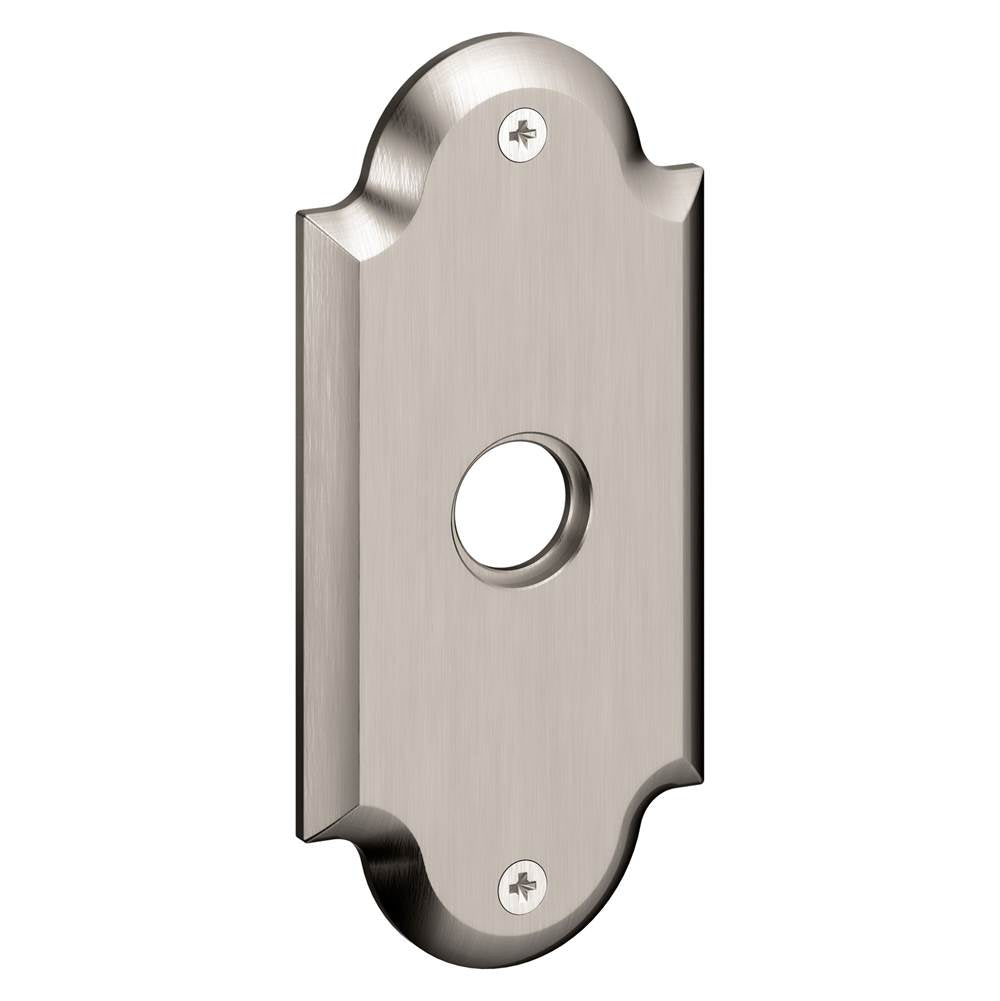 Baldwin - R055 DMY ROSE PAIR 056 - Satin Nickel,Lifetime Finish
