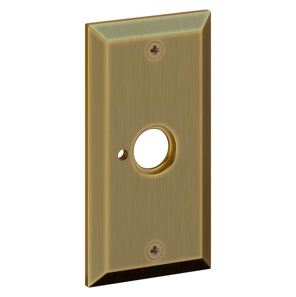 Baldwin - R056 PRIV ROSE PAIR 050 - Satin Brass,Black