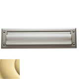 Baldwin - 0012 LETTER BOX PLT 031 - Non-Lacquered Brass