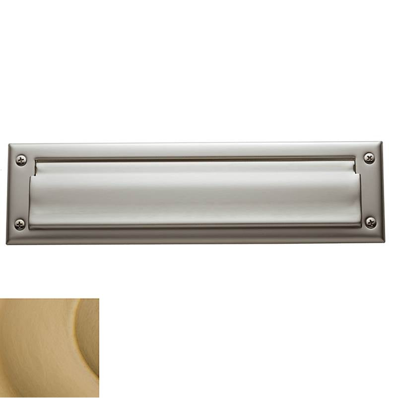 Baldwin - 0012 LETTER BOX PLT 033 - Vintage Brass