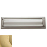 Baldwin - 0012 LETTER BOX PLT 044 - Lifetime Satin Brass