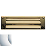 Baldwin - 0015 LETTER BOX PLT 260 - Polished Chrome