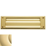 Baldwin - 0017 LETTER BOX PLT 031 - Non-Lacquered Brass