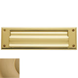 Baldwin - 0017 LETTER BOX PLT 033 - Vintage Brass