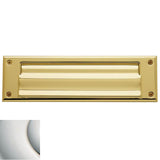 Baldwin - 0017 LETTER BOX PLT 055 - Lifetime Polished Nickel