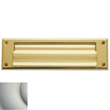 Baldwin - 0017 LETTER BOX PLT 056 - Lifetime Satin Nickel