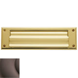 Baldwin - 0017 LETTER BOX PLT 112 - Venetian Bronze